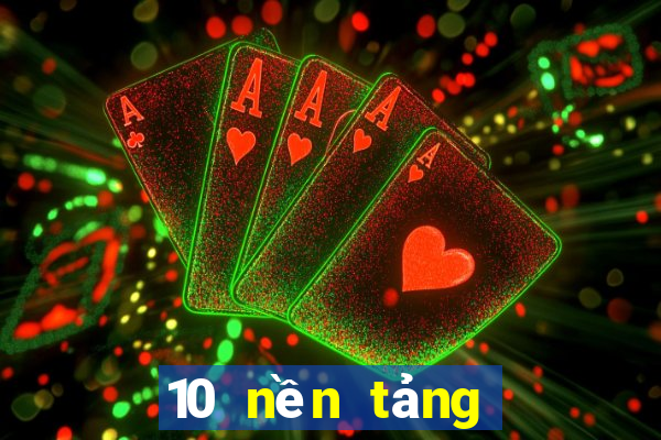 10 nền tảng giải trí hàng đầu