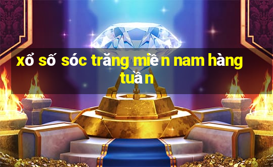 xổ số sóc trăng miền nam hàng tuần