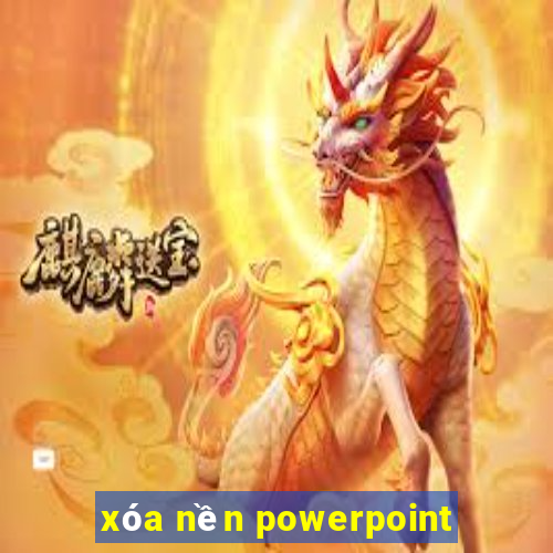 xóa nền powerpoint