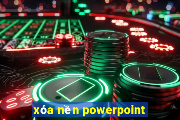 xóa nền powerpoint