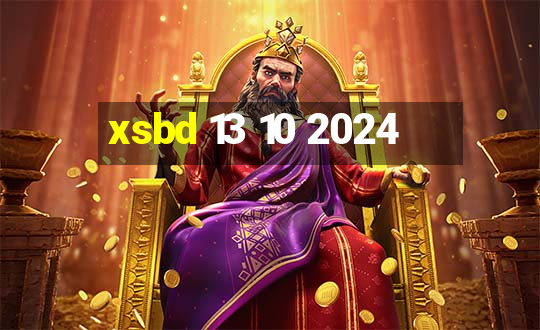 xsbd 13 10 2024