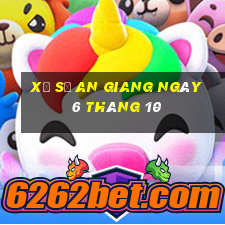 xổ số an giang ngày 6 tháng 10