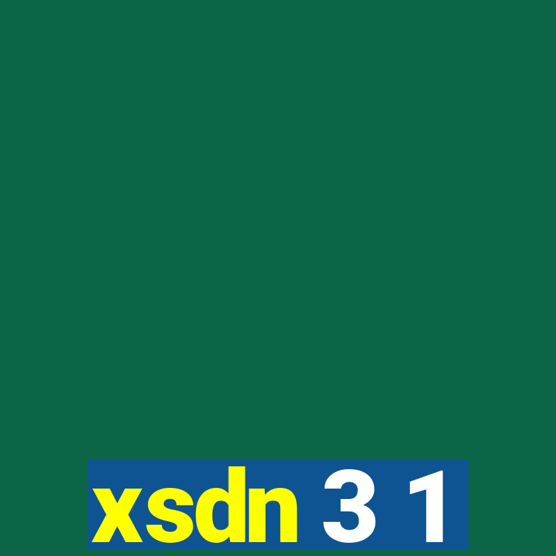 xsdn 3 1