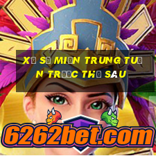 xổ số miền trung tuần trước thứ sáu