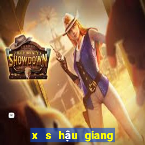 x s hậu giang hôm nay