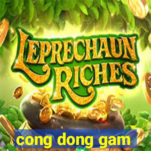 cong dong gam