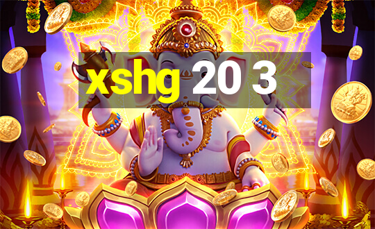 xshg 20 3