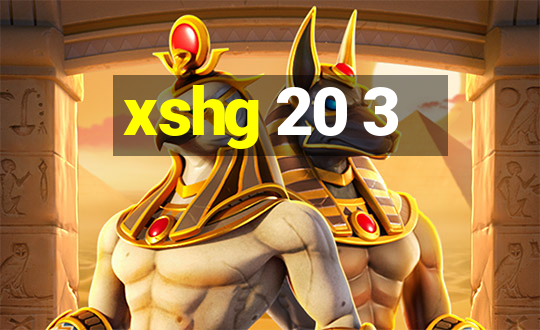 xshg 20 3