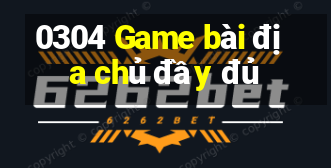 0304 Game bài địa chủ đầy đủ