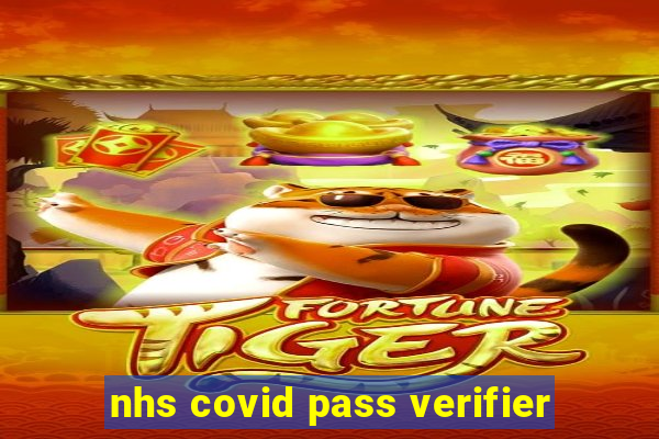 nhs covid pass verifier