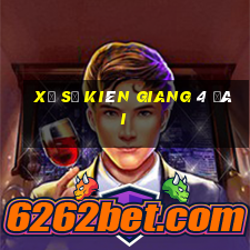 xổ số kiên giang 4 đài