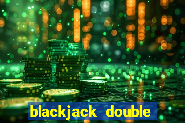 blackjack double down chart