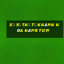 xổ số thứ tư khánh hòa hàng tuần