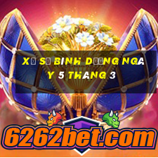 xổ số bình dương ngày 5 tháng 3