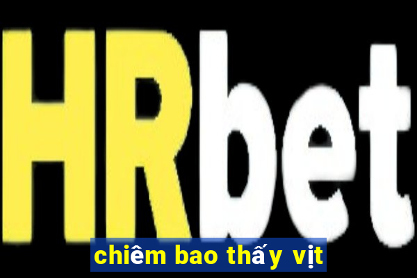 chiêm bao thấy vịt