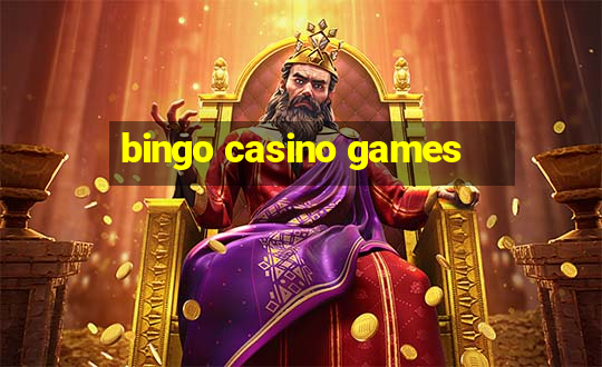 bingo casino games