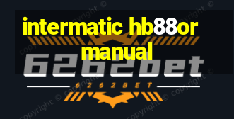 intermatic hb88or manual