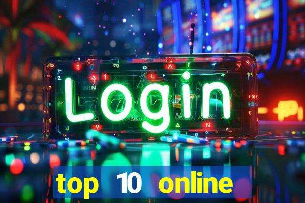 top 10 online casino nz