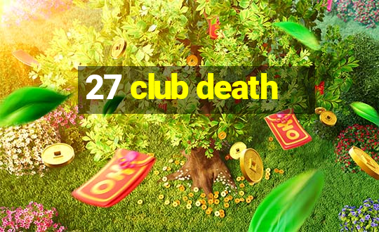 27 club death