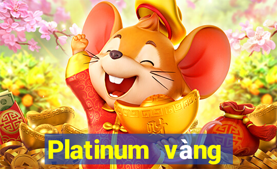 Platinum vàng thả trang wed