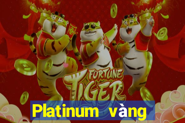 Platinum vàng thả trang wed