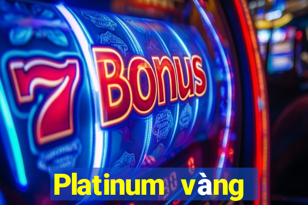 Platinum vàng thả trang wed