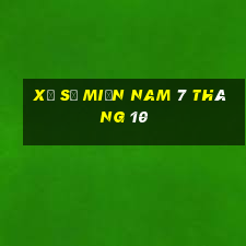 xổ số miền nam 7 tháng 10