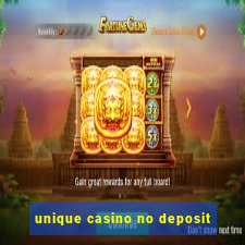 unique casino no deposit