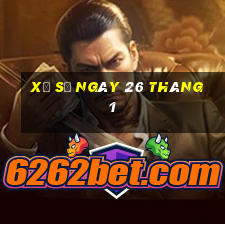 xổ số ngày 26 tháng 1