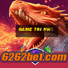 game trí nhớ