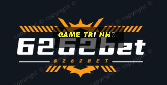 game trí nhớ