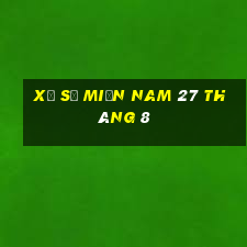 xổ số miền nam 27 tháng 8