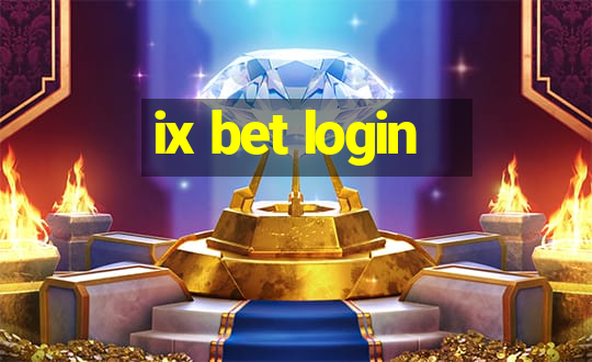 ix bet login