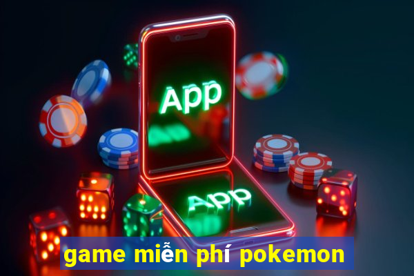 game miễn phí pokemon