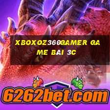 Xboxoz360Gamer Game Bài 3C