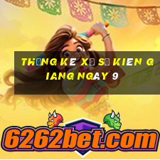 Thống kê Xổ Số kiên giang ngày 9