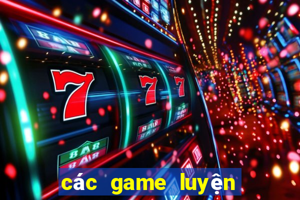 các game luyện trí nhớ