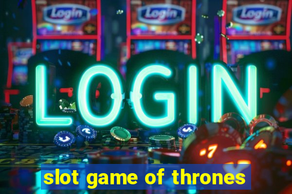 slot game of thrones