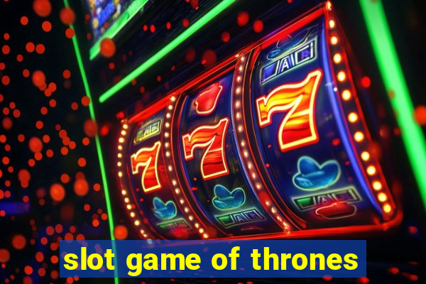 slot game of thrones