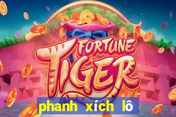 phanh xích lô là gì