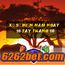 xổ số miền nam ngày 16 tây tháng 10