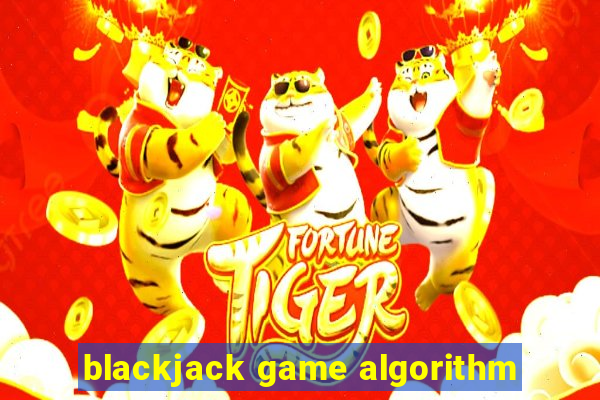 blackjack game algorithm