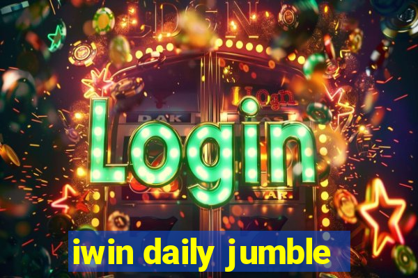 iwin daily jumble