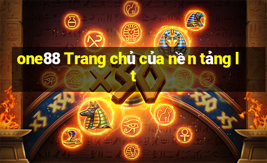 one88 Trang chủ của nền tảng lt