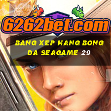 bang xep hang bong da seagame 29