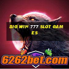 big win 777 slot games