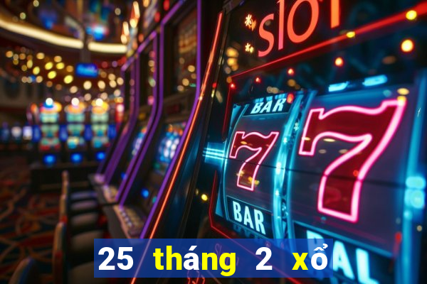 25 tháng 2 xổ số kiên giang