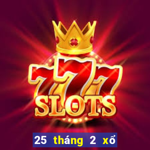 25 tháng 2 xổ số kiên giang