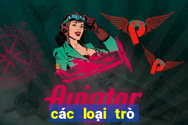 các loại trò chơi trong casino