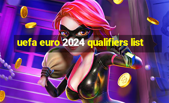 uefa euro 2024 qualifiers list